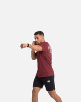Phantom Athletics T-Shirt FIGHTING CLUB Oversize Heavy - Bordeaux Rood Rood Rood Rood Rood Rood