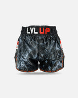 LVL UP Muay Thai Shorts TKO - Zwart