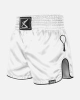 8 WEAPONS Muay Thai Shorts Mongkol - Wit/Zwart