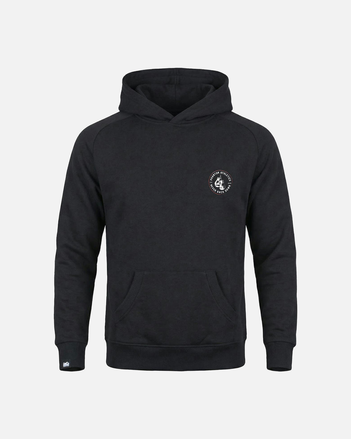 Phantom Athletics Hoodie Never Back Down - Zwart