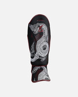 8 WEAPONS Scheenbeschermers Sak Yant Naga - Zwart/Bordeaux