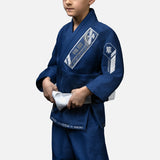 Hayabusa BJJ Gi Ascend Kinderen - Marineblauw