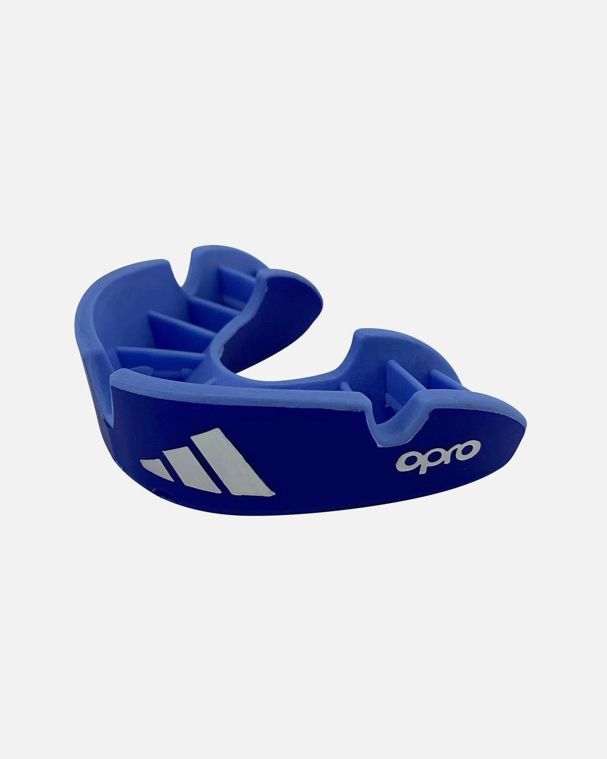 Protector bucal Adidas OPRO Gen4 Silver-Edition – Azul