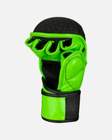 Mănuși MMA Phantom Athletics Galaxy – Negru/Verde neon