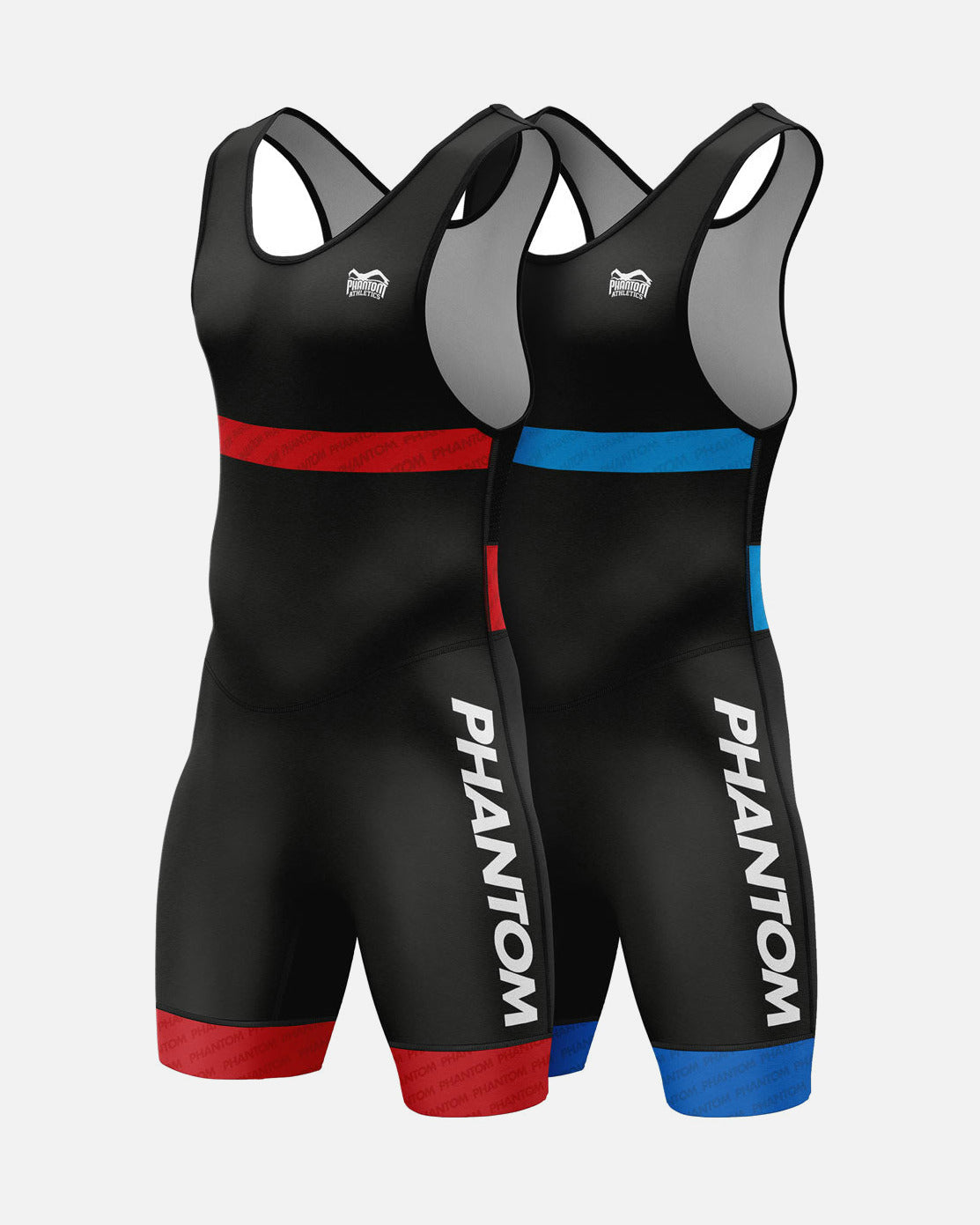 Zápasnické tílko Phantom Athletics Raptor – Červené/Modré