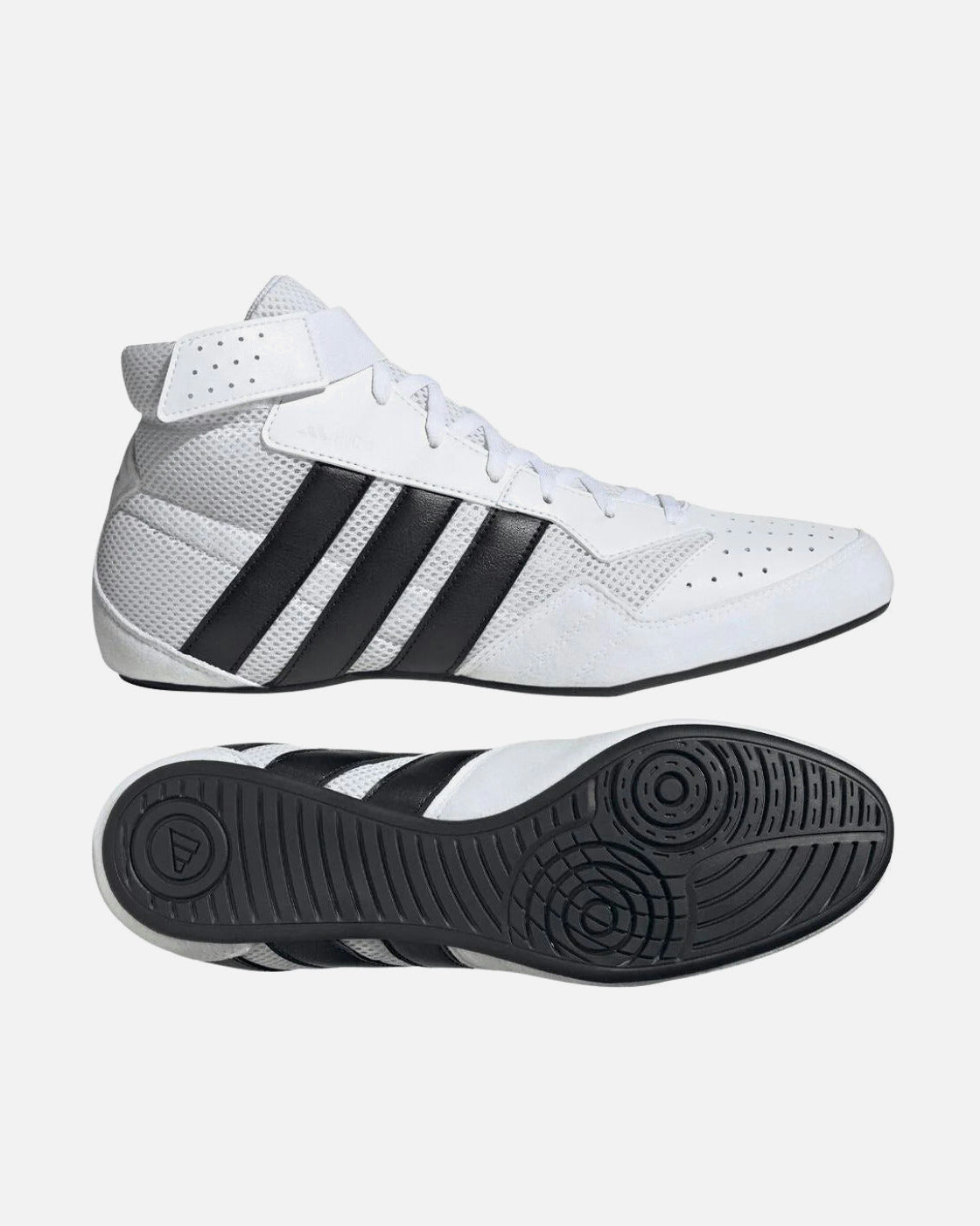 Adidas Worstelschoenen Havoc Plus Kinderen - Wit/Zwart