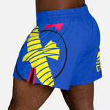 Hayabusa Muay Thai Shorts Icon - Blauw/Geel