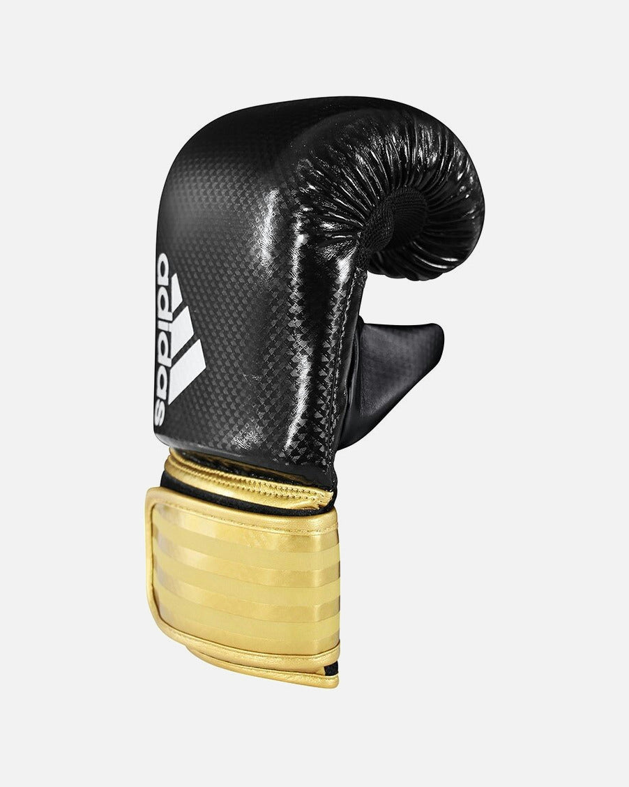 Guantes de boxeo Adidas Hybrid 75 – Negro/Oro