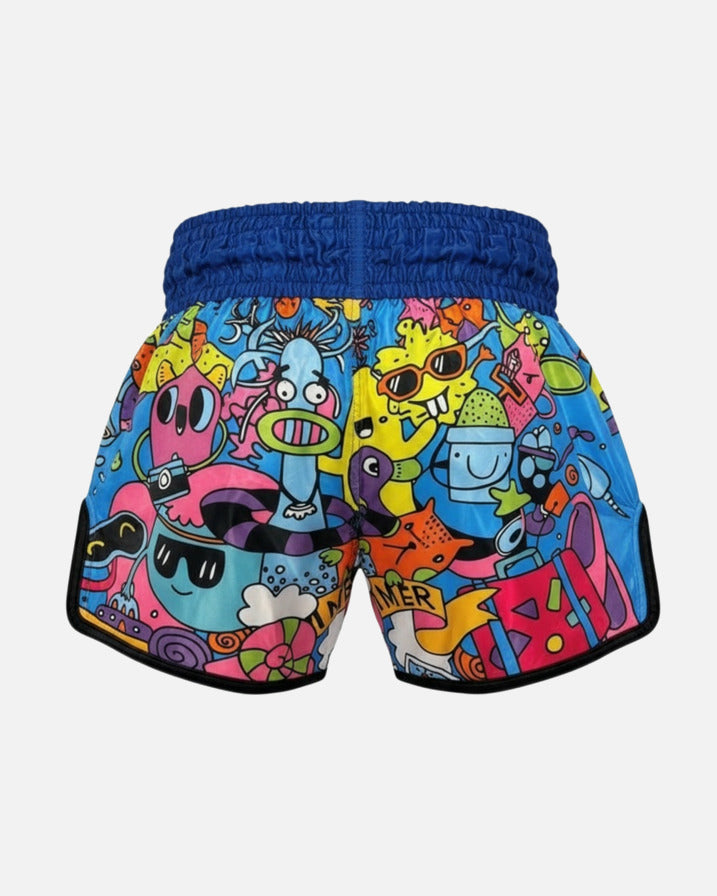 Blegend Muay Thai Shorts Legend 11 - Blauw