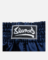 8 WEAPONS Muay Thai shorts Strike - Donkerblauw/Wit