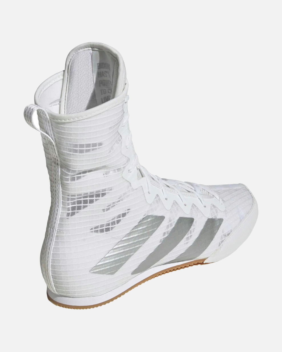 Adidas Boxschuhe Box Hog 4 – Weiß/Silber
