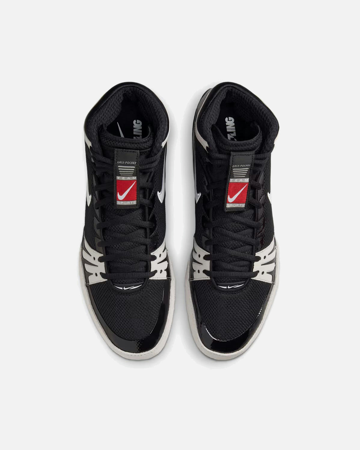 Nike Worstelschoenen Freek - Zwart/Wit