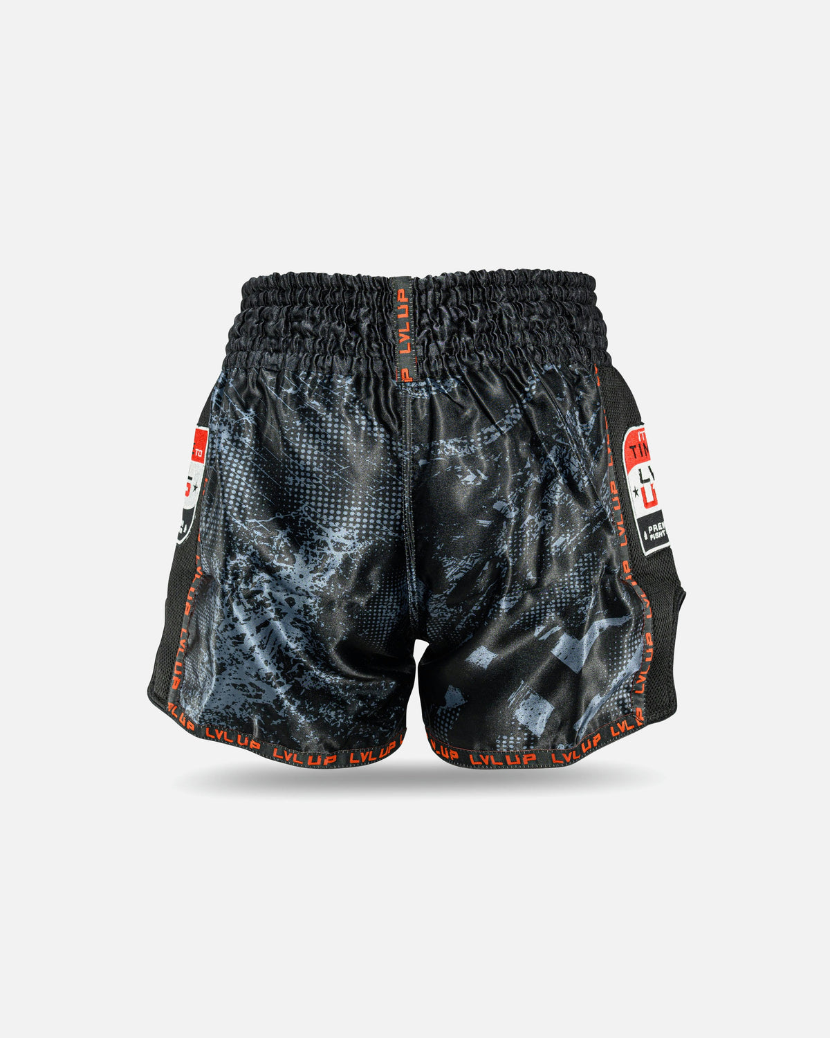 LVL UP Muay Thai Shorts TKO - Zwart