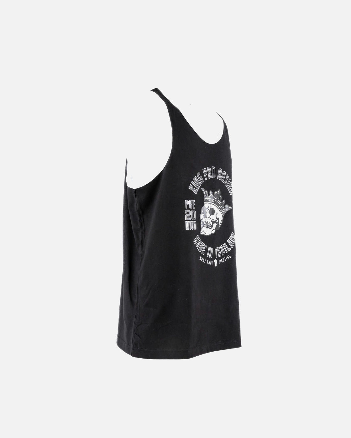 King Pro Boxing T-Shirt Skull 1 - Zwart