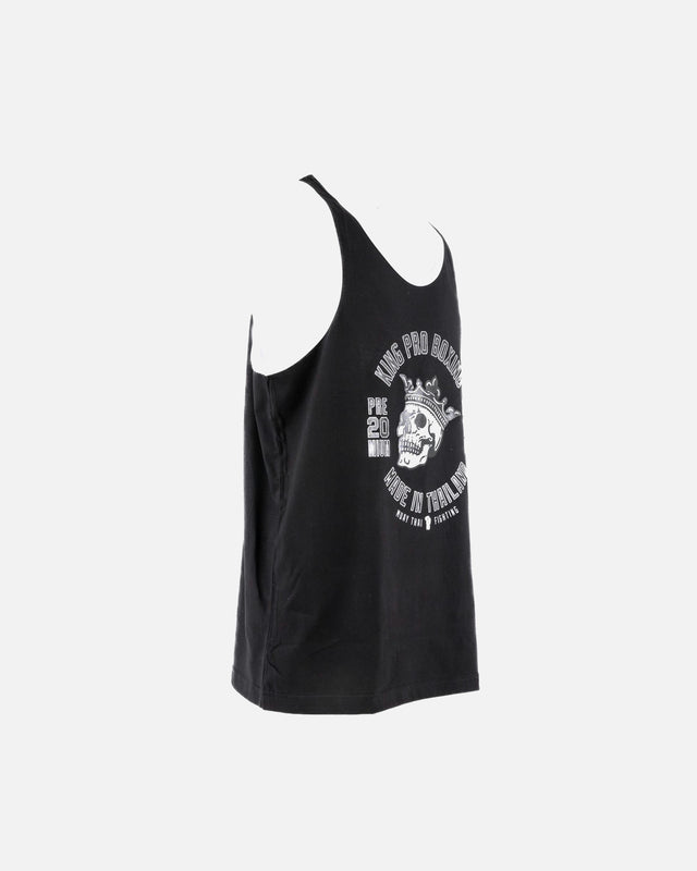 King Pro Boxing T-Shirt Skull 1 – Black