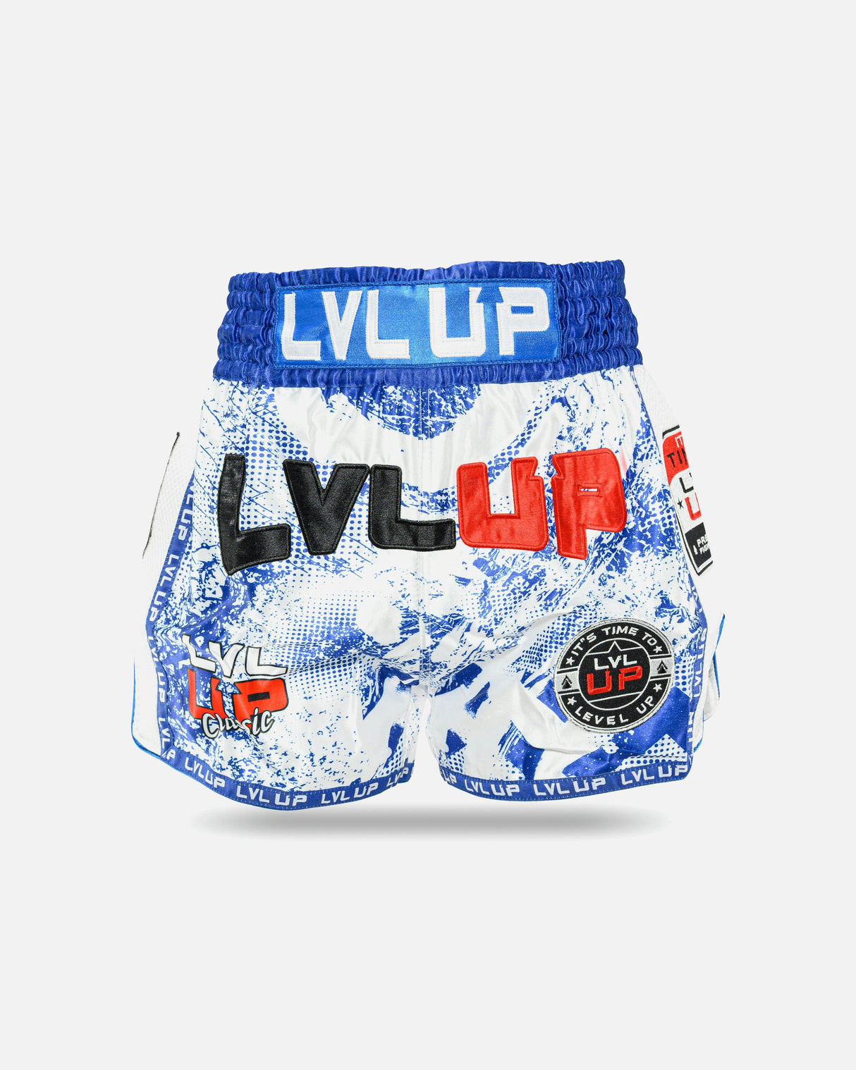 LVL UP Muay Thai Shorts Stadium - Blauw