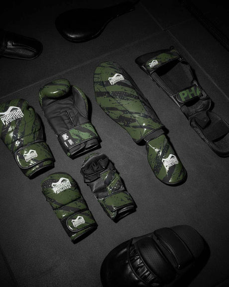Gants de MMA Phantom Athletics Camo Tiger – Vert armée