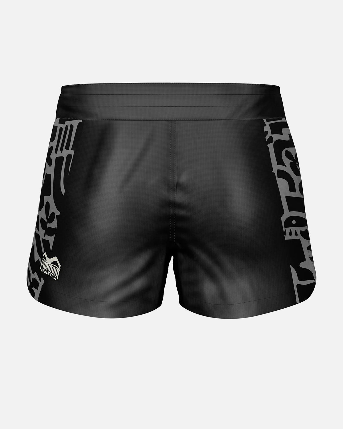Phantom Athletics MMA Shorts Fusion-R Groundgame - Zwart/Grijs