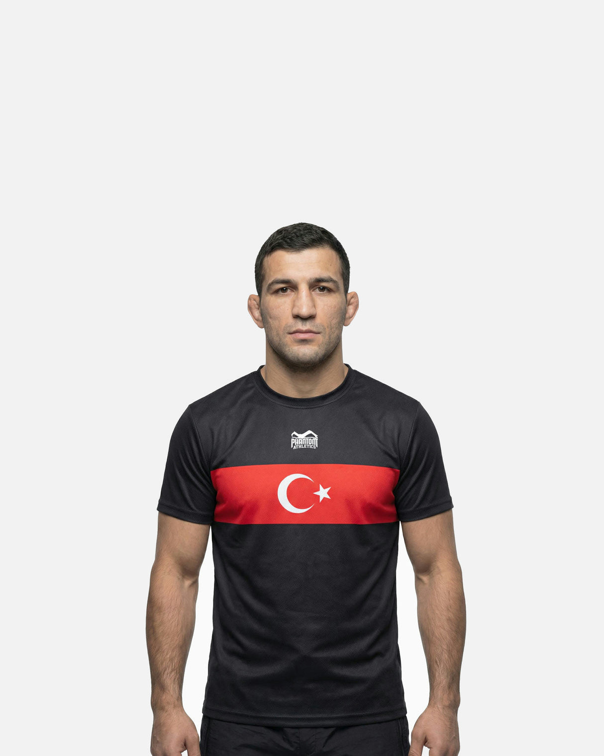 Phantom Athletics T-Shirt EVO+ Team Turkey - Zwart