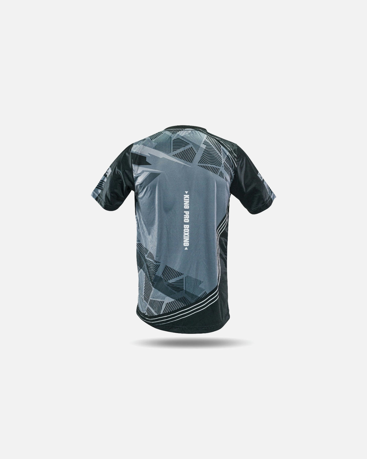 King Pro Boxing T-Shirt Flag Tee - Zwart