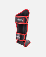 8 WEAPONS Scheenbeschermers Beastial Wolf - Zwart/Rood