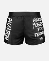 Phantom Athletics MMA Shorts Fusion-R Need Money For Training - Zwart