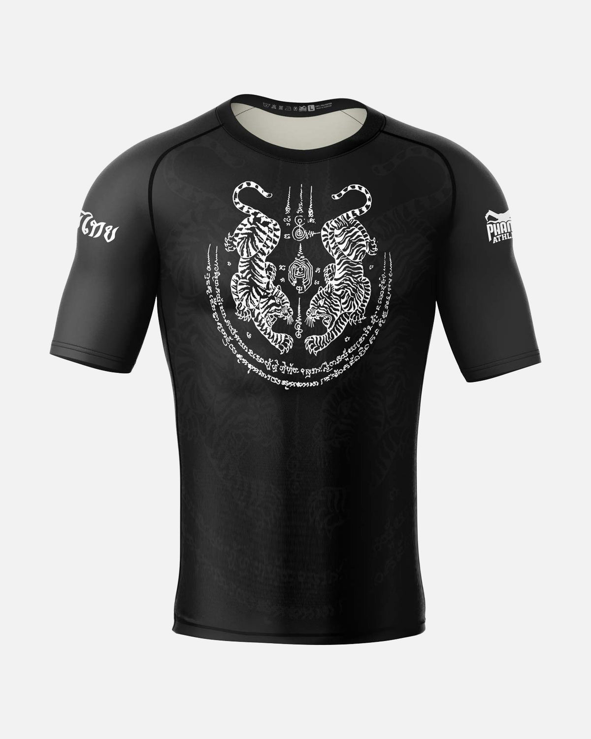 Phantom Athletics Rashguard Sak Yant - Zwart/Grijs