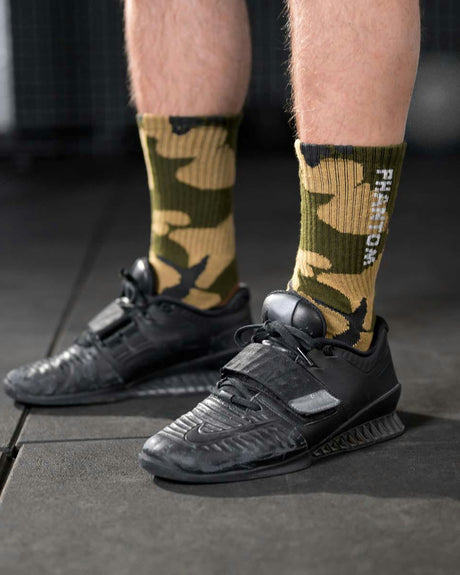Phantom Athletics Sokken Performance - Woodland Camo