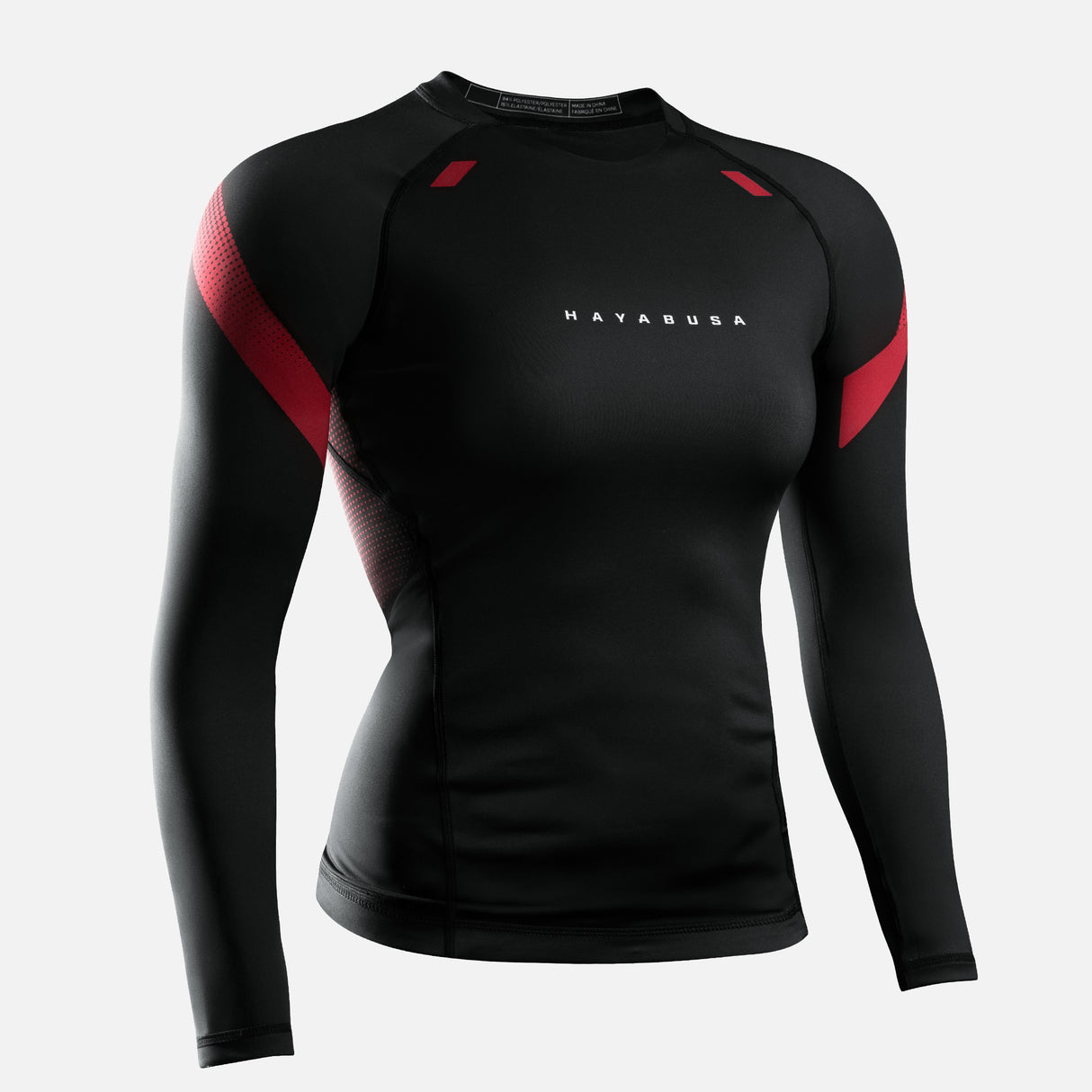 Hayabusa Rashguard Pro Ranked Lange Mouwen Dames - Zwart
