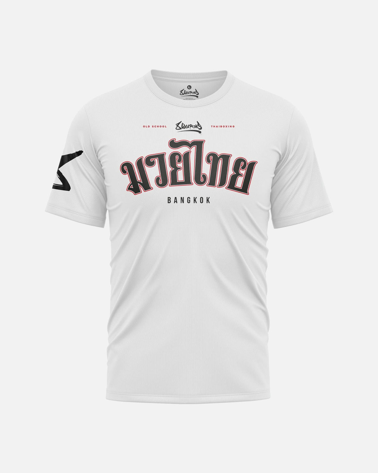8 WEAPONS T-Shirt Bangkok - Wit/Zwart