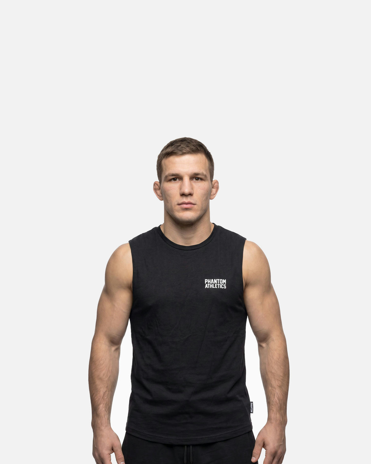 Phantom Athletics Mouwloos Shirt Serpent - Zwart