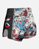 8 WEAPONS Muay Thai Shorts Cut Like A Blade 2.0 - Wit