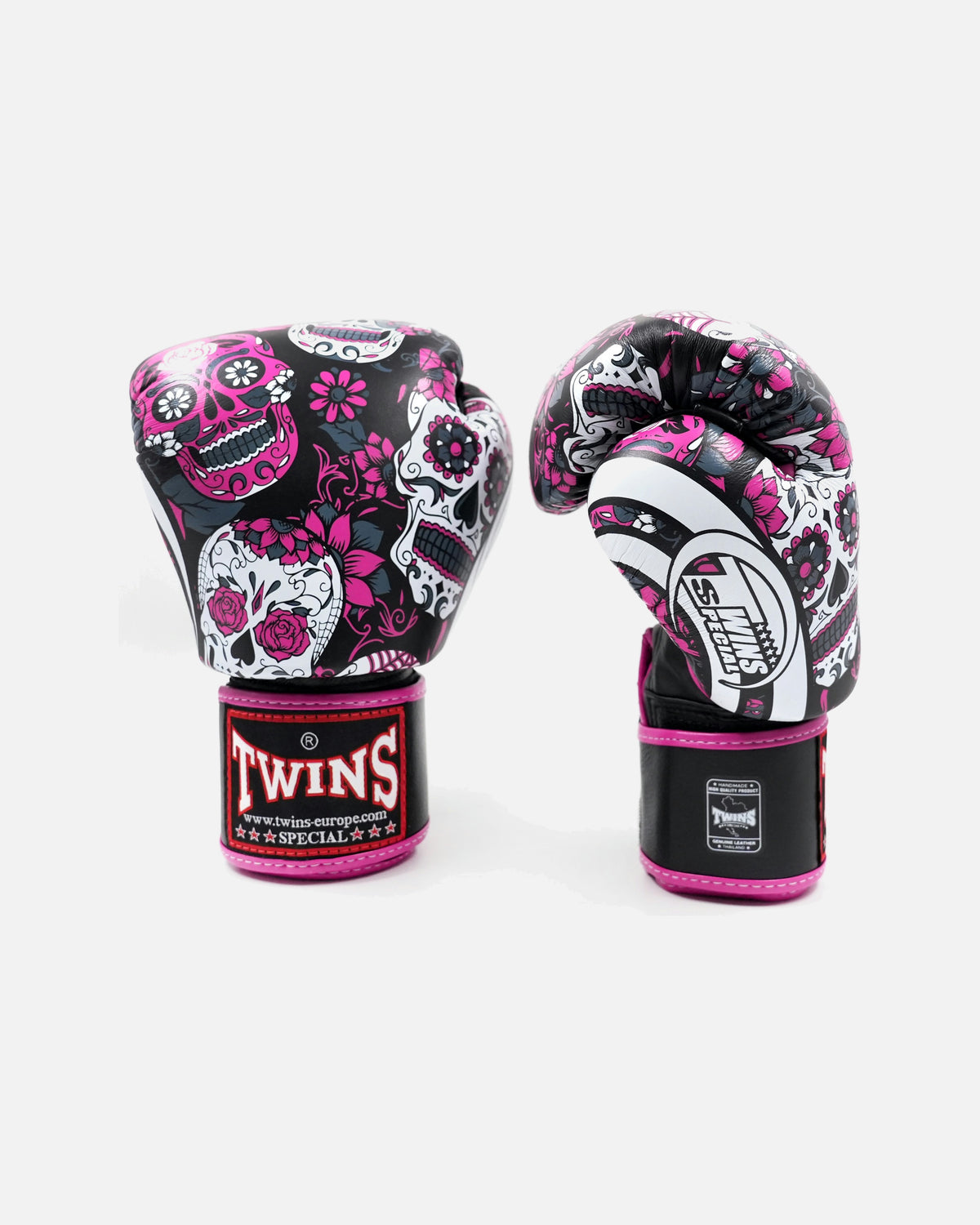 Twins Bokshandschoenen FBGVL4 Skull - Roze