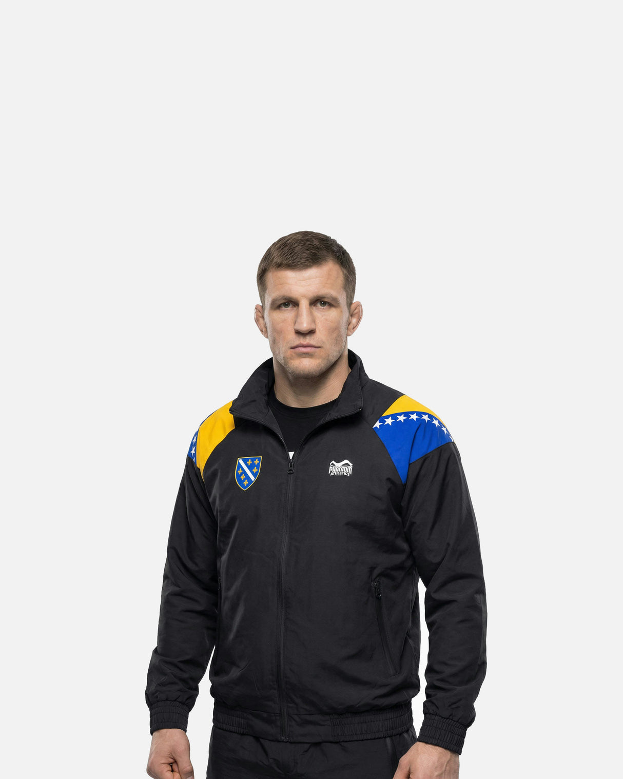Phantom Athletics Trainingsjas DMC Team Bosnia - Zwart