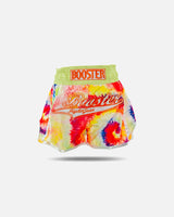 Booster Muay Thai Shorts TBT Swirl - Geel