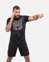 T-shirt d'entraînement Phantom Athletics EVO Germany Silver Eagle – Noir/Gris