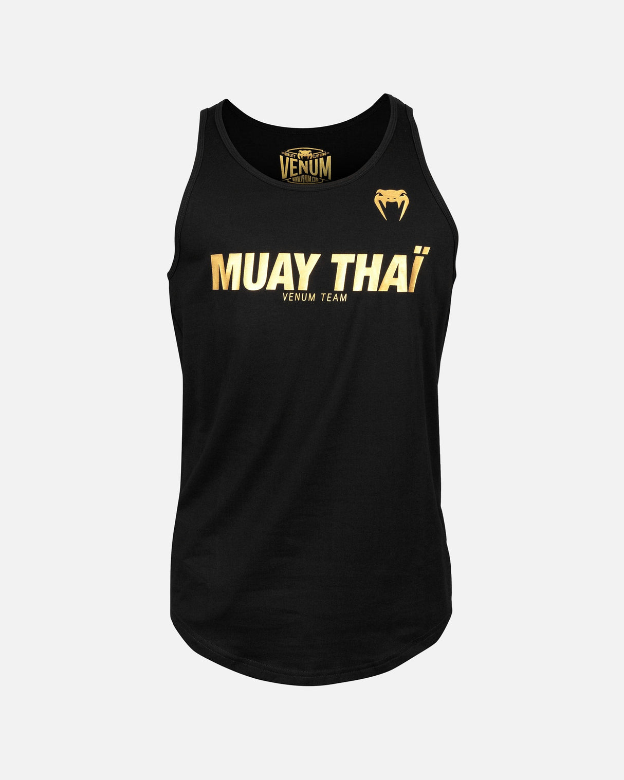 Venum Tank Top Muay Thai VT - Zwart/Goud
