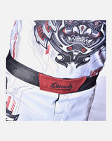 8 WEAPONS MMA Shorts Samurai 2.0 - Wit/Rood