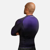Hayabusa Rashguard Fusion Lange Mouwen - Zwart/Paars