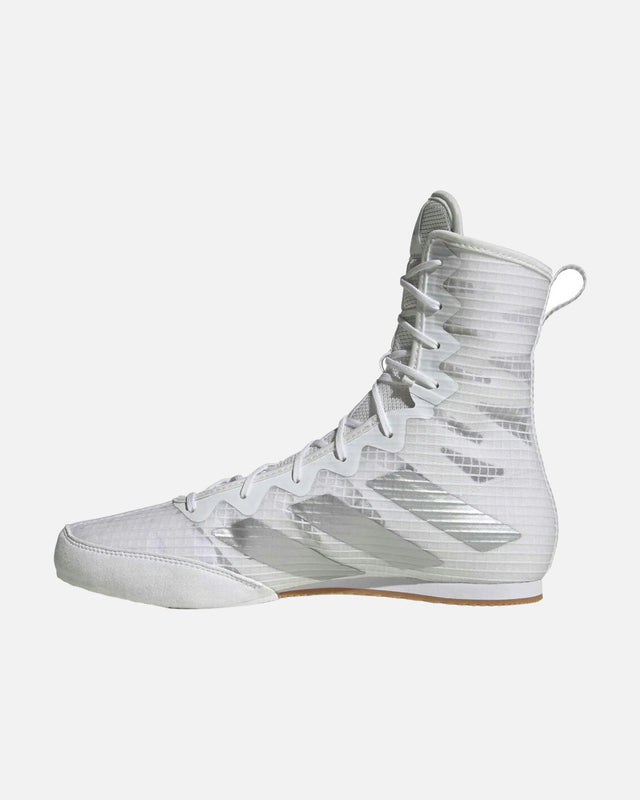 Scarpe da boxe Adidas Box Hog 4 – Bianco/Argento