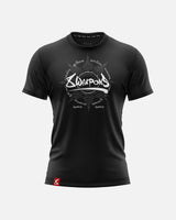 8 WEAPONS T-Shirt 8 Ways Yant 2.0 - Zwart