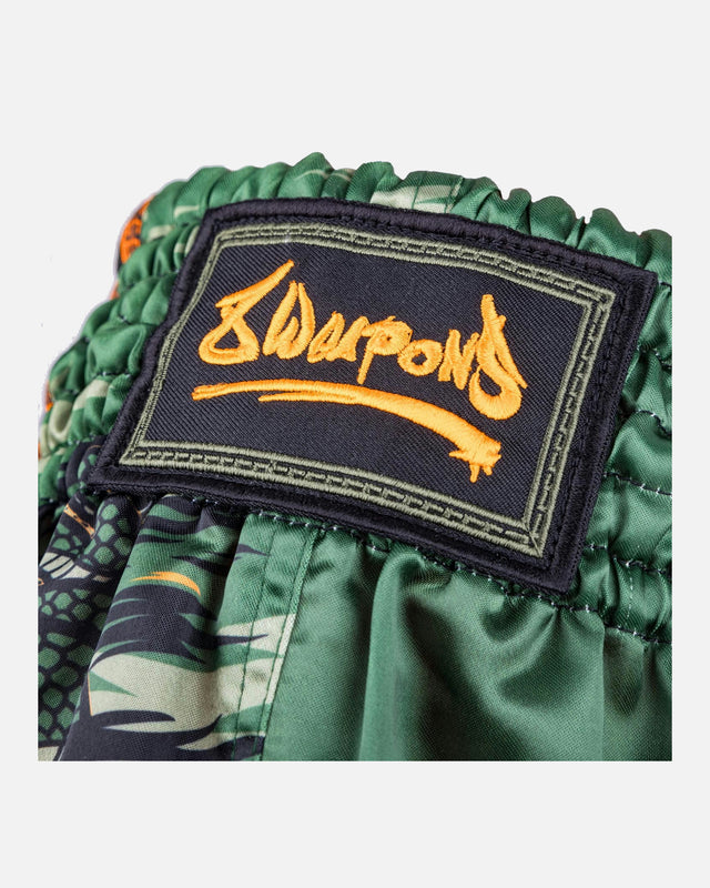 8 WEAPONS Muay Thai-shorts Beastial Viper – Khaki