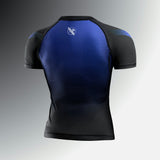 Hayabusa Rashguard Pro Ranked Korte Mouwen Dames - Blauw