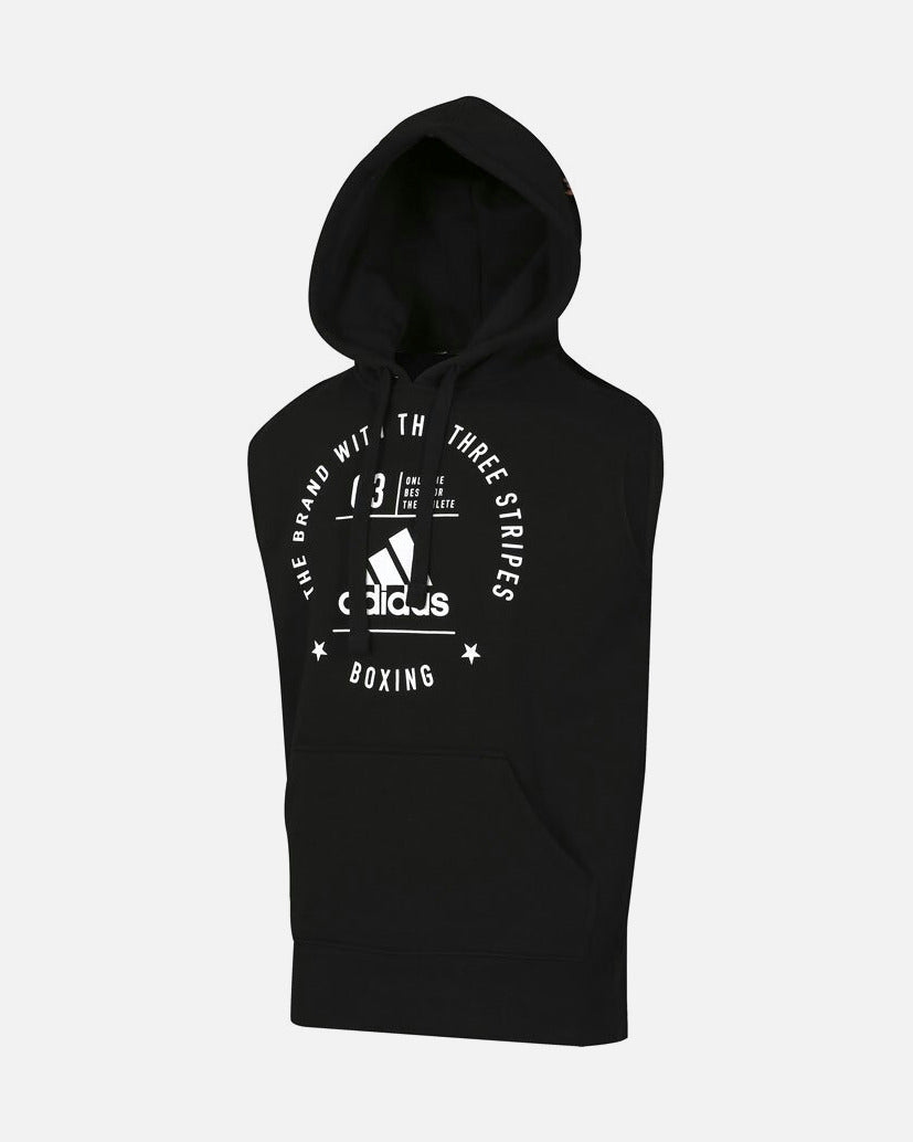 Sudadera sin mangas Adidas Community Boxing – Negro/Blanco