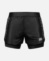 Pantaloncini a compressione Phantom Athletics Fusion-R 2in1 Ranked – Nero/Bianco