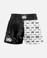 Pantaloncini Muay Thai Phantom Athletics Legend – Nero/Bianco