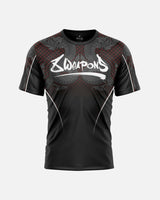 8 WEAPONS Functioneel T-Shirt Naga Yant - Zwart/Rood