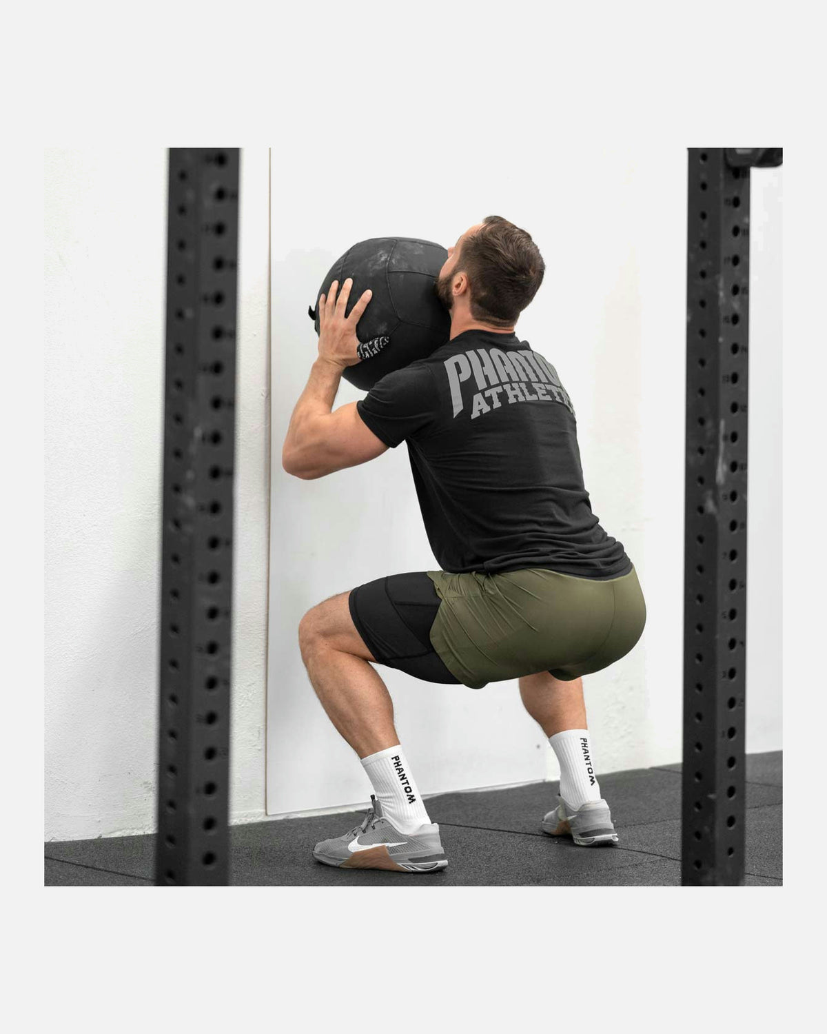 Phantom Athletics T-Shirt Supporter - Zwart