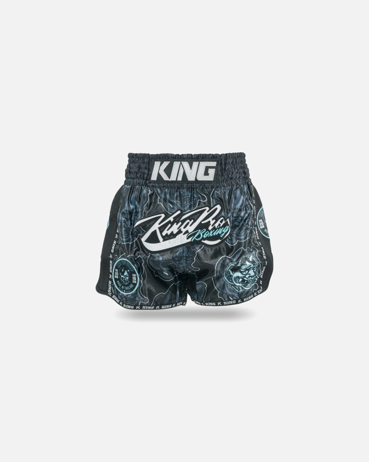 King Pro Boxing Muay Thai Shorts Demon - Zwart