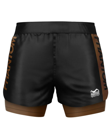 Phantom Athletics Compressie Shorts Fusion-R 2in1 Ranked - Paars